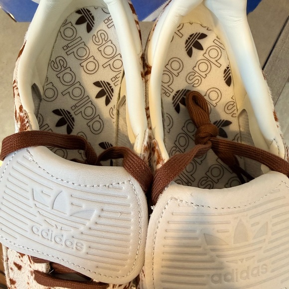 Adidas Samba LT W Sneakers - Brown and White COW print 7.5 New!! - Picture 5 of 6